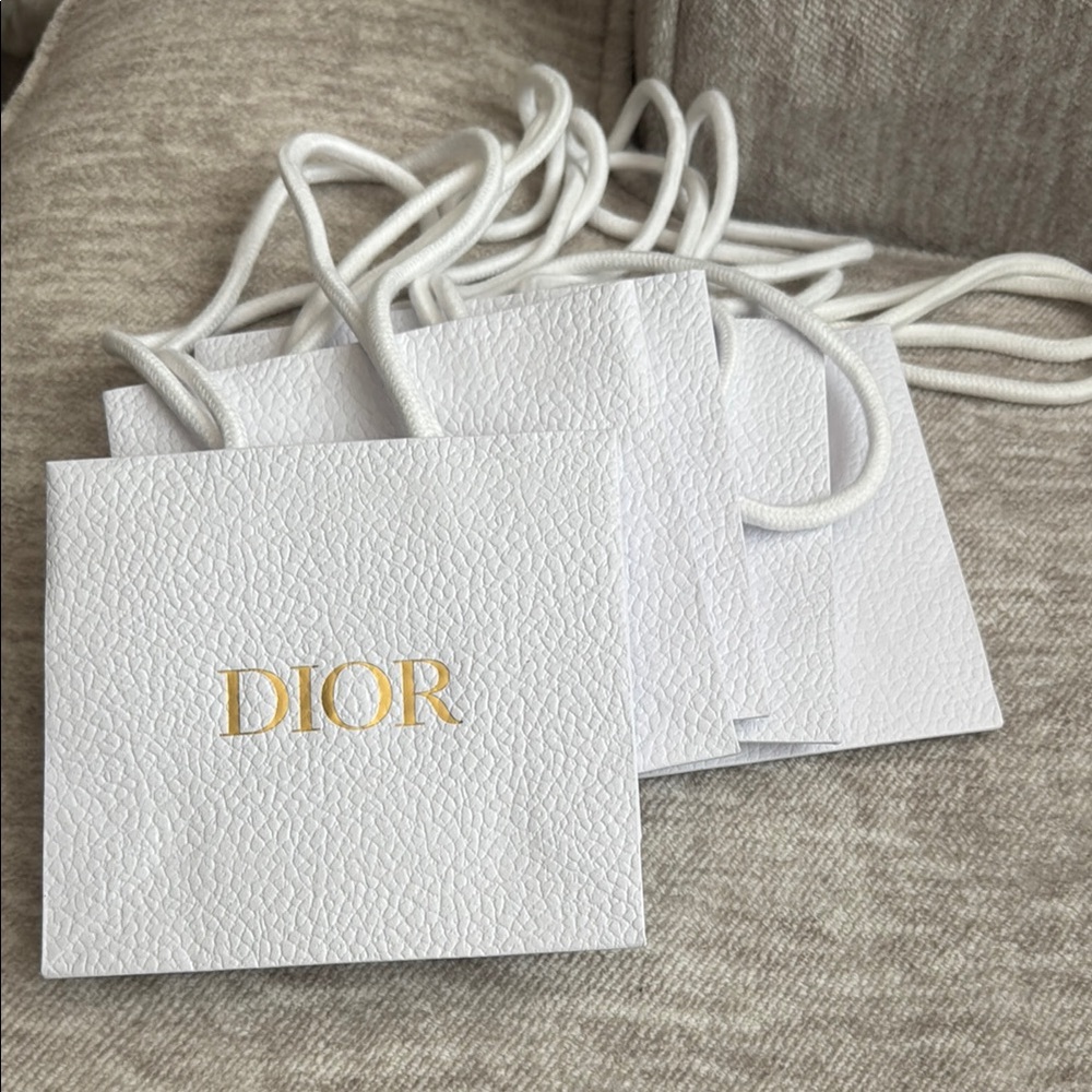 Dior White Luxury Women's gift bag(5bags)